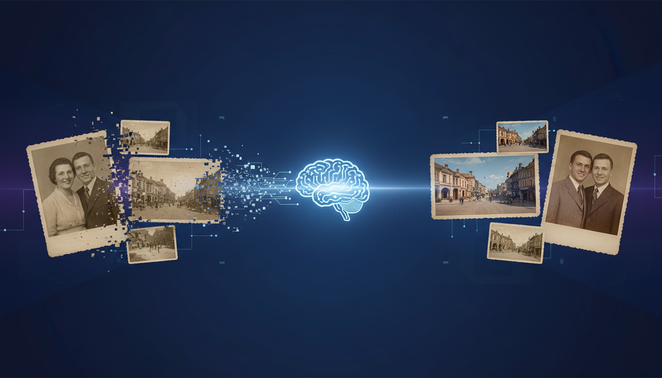 Unlocking the Past: How AI is Revolutionizing Photo Restoration and Editing featured image